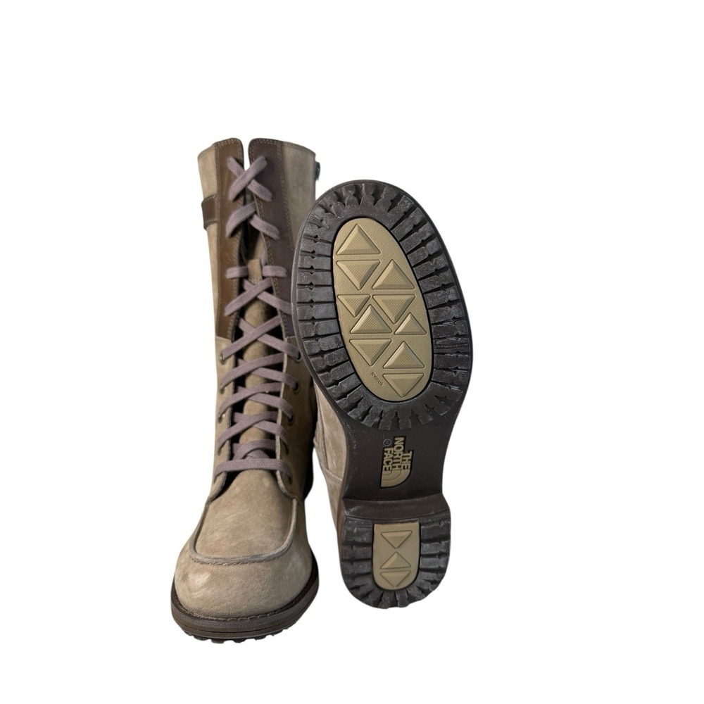 The North Face Bridgeton Lace Beige boots Women's Size 7 No Box - Picture 5 of 5